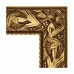 Зеркало Evoform Exclusive-G 173х98 с гравировкой в багетной раме - Византия золото 99 мм