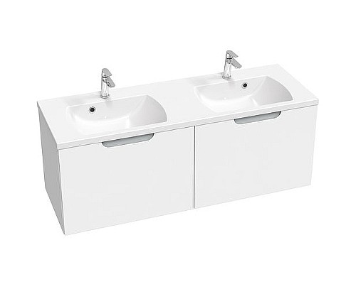 Тумба под раковину Ravak SD Classic II 130 X000001483 подвесная Белая Серая Тумба под раковину Ravak SD Classic II 130 X000001483 подвесная Белая Серая