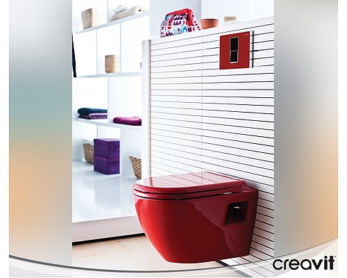 Клавиша смыва Creavit FP8001.01 Красная