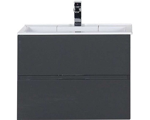 Тумба под раковину Aquanet Алвита 70 183992 подвесная Серый антрацит