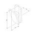 Крючок AM.PM Inspire V2.0 A50A35522 Черный матовый