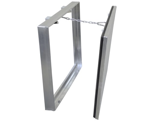 Люк под плитку Люкер Д 60/40 (в/ш) ревизионный, размер дверцы 59,3/39,3