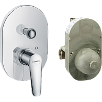 Смеситель для ванны Hansgrohe Logis E однорычажный хром 71408000