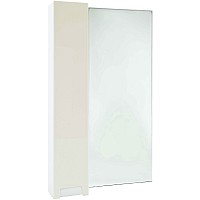 Зеркало со шкафом Bellezza Пегас 50 L 4610406022078 Бежевое Белое