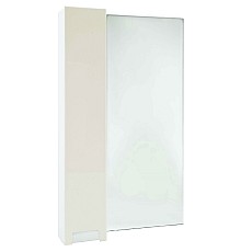 Зеркало со шкафом Bellezza Пегас 50 L 4610406022078 Бежевое Белое