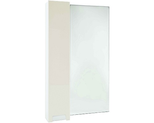 Зеркало со шкафом Bellezza Пегас 50 L 4610406022078 Бежевое Белое