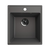 Кухонная мойка Ulgran Quartz Forte 425-09 мокрый асфальт