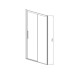Душевая дверь Vincea Soft 130 профиль Хром стекло прозрачное