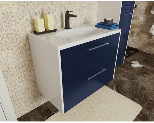 Тумба с раковиной Эстет Vegas 90 ФР-00003490 подвесная Белая