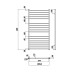 Полотенцесушитель Водяной Ravak Norma 50x100 X04000083679