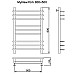 Полотенцесушитель MYFREA My York 80/50