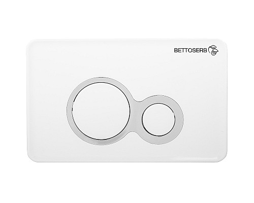 Инсталляция Pestan Sava Fix Slim SET40006458 для унитаза с клавишей смыва Белый глянец