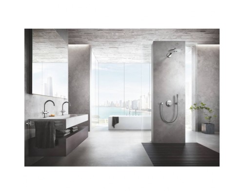 Смеситель Grohe двухвентильный для раковины на 1 отверстие