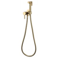 Смеситель встраиваемый с гигиеническим душем Grocenberg GB001 Золото