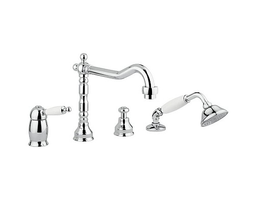 Смеситель на борт ванны Migliore Oxford 19125 Хром