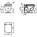 Унитаз Ideal Standard Tesi T355101 подвесной с сиденьем Микролифт