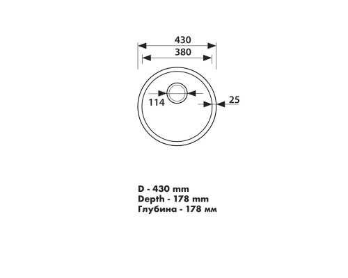 Мойка кухонная KAISER KSM-4302