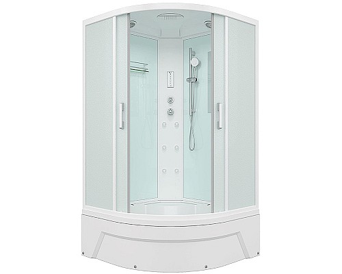 Душевой бокс Erlit 120х120 ER5720TW3 с гидромассажем Душевой бокс Erlit 120х120 ER5720TW3 с гидромассажем
