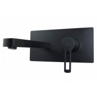 Смеситель Paffoni Ringo RIN105NO для раковины, с внутренней частью, черный матовый