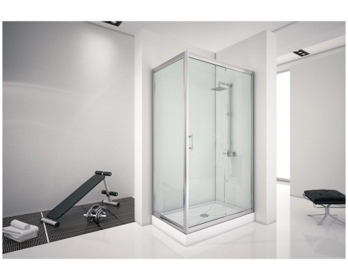 Душевой уголок Aquanet Alfa NAA1131 150x80, прозрачное стекло