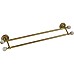 Полотенцедержатель Migliore Amerida 16569 двойной Бронза с кристаллами Swarovski