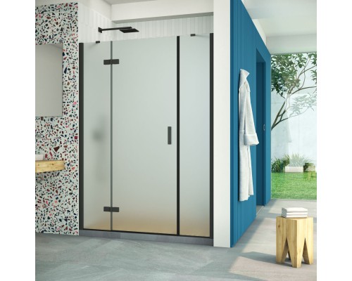 Дверь в душевой проем AFP-F Retta 140 02М 10 L стекло сатин