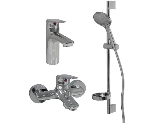 Комплект смесителей Jacob Delafon Elite E32911RU-CP Хром