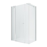 Душевое ограждение NEW TRENDY NEW SOLEO 120x80x195 (хром)