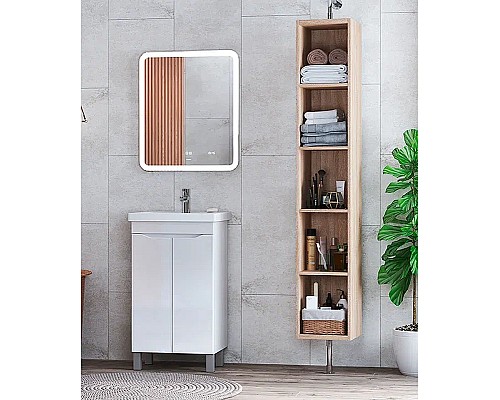 Тумба под раковину Vigo Grani 50 tn.GRI.FOS.50.2D Белая