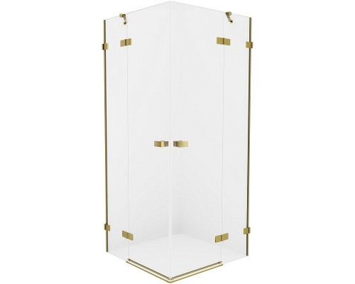 Душевое ограждение NEW TRENDY AVEXA GOLD BRUSHED 80x120x200 (брашированное золото)