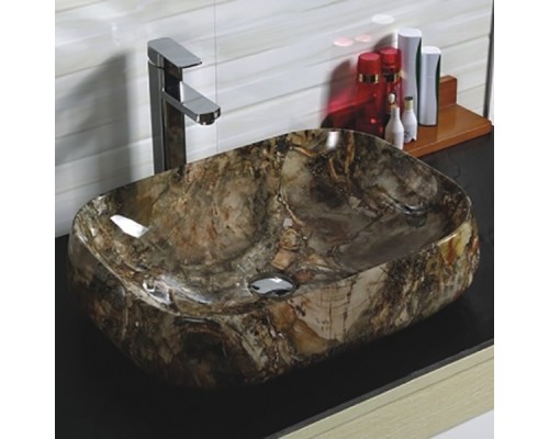 Раковина-чаша CeramaLux 56 186 Коричневая