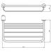 Полка для полотенец Ideal Standard IOM A9106AA Хром