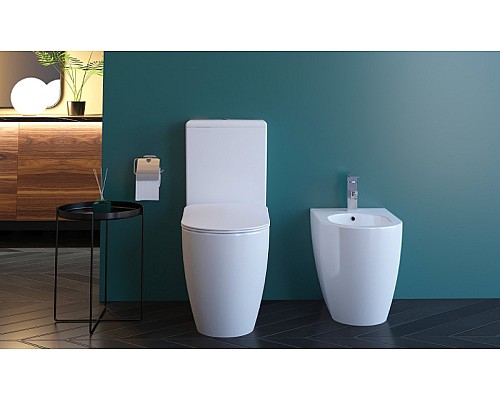 Унитаз биде Creavit Free FE360-00CB00E-0000 Белый без бачка и сиденья