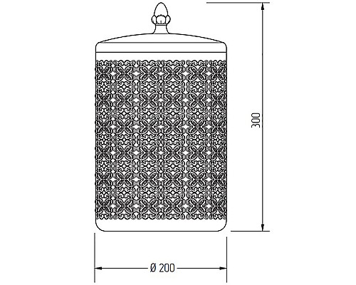 Ведро для мусора Migliore Complementi 24256 Хром