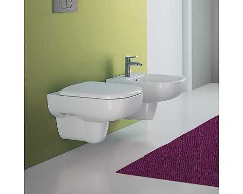 Чаша унитаза безободковая подвесная GEBERIT Smyle 500.210.01.1