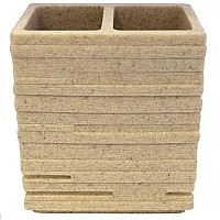 Стакан для зубных щеток Ridder Brick 22150211 Бежевый