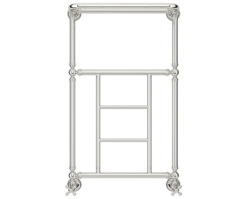 Полотенцесушитель водяной 860х500 Сунержа Ренессанс 1452 00-0282-8650