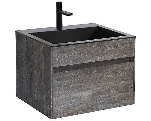 Тумба под раковину Vincea Chiara 60 VMC-2C600GS подвесная G.Stone