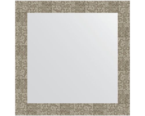 Зеркало Evoform Definite 66х66 BY 3148 в багетной раме - Соты титан 70 мм