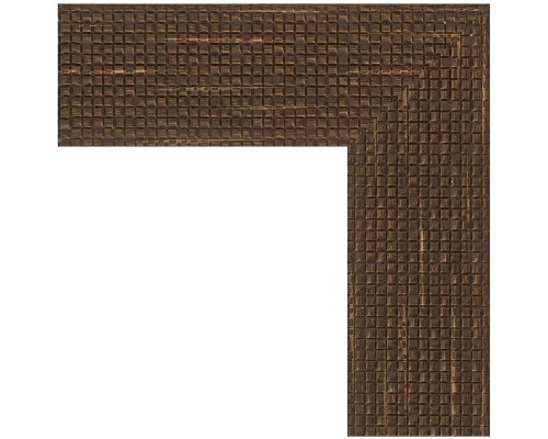 Зеркало Evoform Definite 96х76 BY 3273 в багетной раме - Мозаика античная медь 70 мм