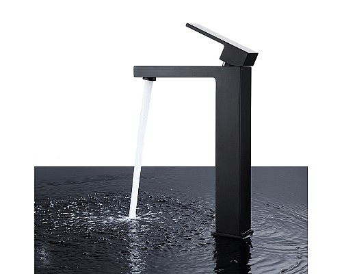 Смеситель ABBER Daheim AF8211B для раковины, черный матовый