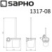 Ершик для унитаза Sapho Diamond 1317-08 Хром