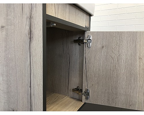Тумба с раковиной Comforty Вена 45 00-00006653 подвесная Дуб дымчатый Тумба с раковиной Comforty Вена 45 00-00006653 подвесная Дуб дымчатый