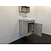 Тумба с раковиной Comforty Вена 45 00-00006653 подвесная Дуб дымчатый