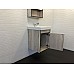 Тумба с раковиной Comforty Вена 45 00-00006653 подвесная Дуб дымчатый