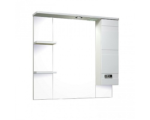 Зеркальный шкаф Runo Турин 85 УТ000002105 правый