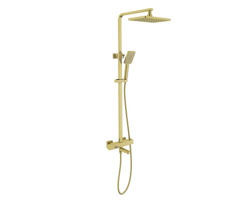 Душевая система Timo Tetra-thermo SX-0169/17 с термостатом Золото матовое