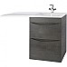 Тумба под раковину Bellezza Олиссия 120 4639419110428 Серая