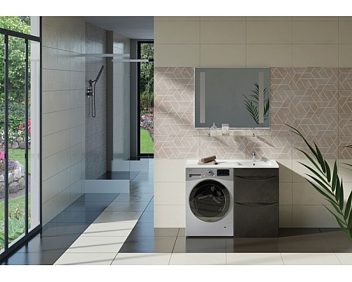 Тумба под раковину Bellezza Олиссия 120 4639419110428 Серая