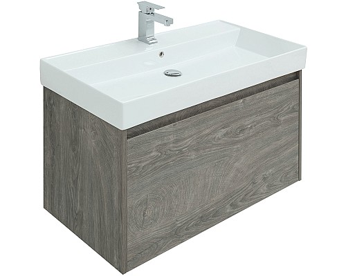 Тумба под раковину Aquanet Nova Lite 100 242579 подвесная Дуб рошелье